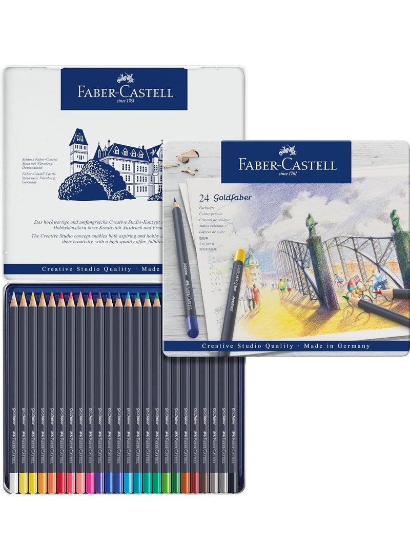 FABER-CASTELL Faber Castell-Goldfaber Color Pencils Set of 24 color - Image 2